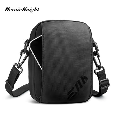 Heroic Knight Casual Men's Shoulder Bag 6.5" Phone Woman's Crossbody Bag Waterproof Men Chest Bag Outdoors Unisex Travel Pack