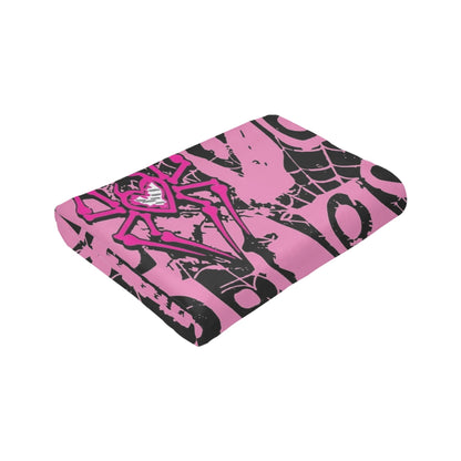 Love Bites AJ Lee Spider Logo Cobertor de flanela para primavera e outono, cobertor quente multifuncional para casa, sofá, colcha.