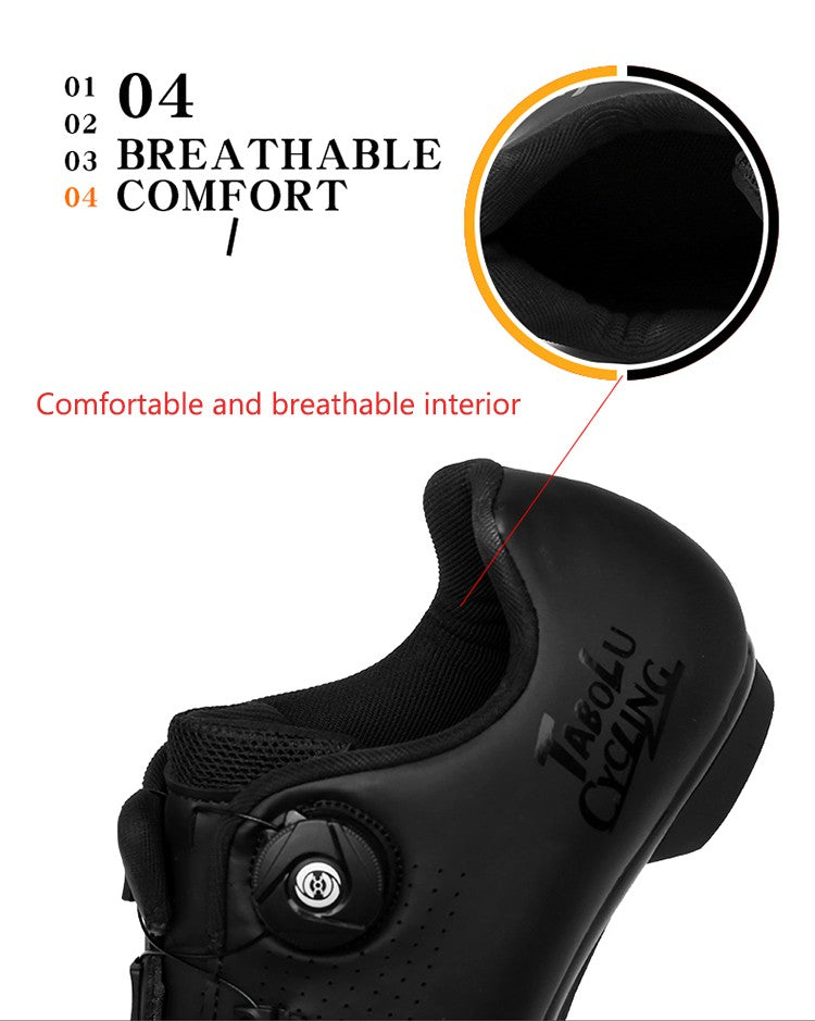 Cycling MTB Shoes with Clits Men Route Cleat Road Bike Speed Flat Sneaker Racing Women Bicycle Mountain Spd Biking Footwear