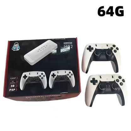 New M22 Wireless Retro Style Dual Player Game Console TV Connection High Definition Simulation Game Controller Home Use