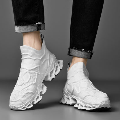 Tênis Masculino Casual Masculino Tênis Masculino de Luxo Tênis Masculino de Corrida Respirável Sapatos da moda Loafers Tênis de corrida para homens