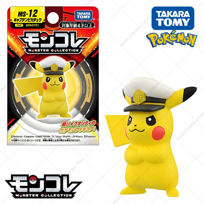 100% Original Takara Tomy Pokemon Figure Toys Chikorita Totodile Tepig Mega Metagross Charizard X PVC Figurine Model Dolls Gifts