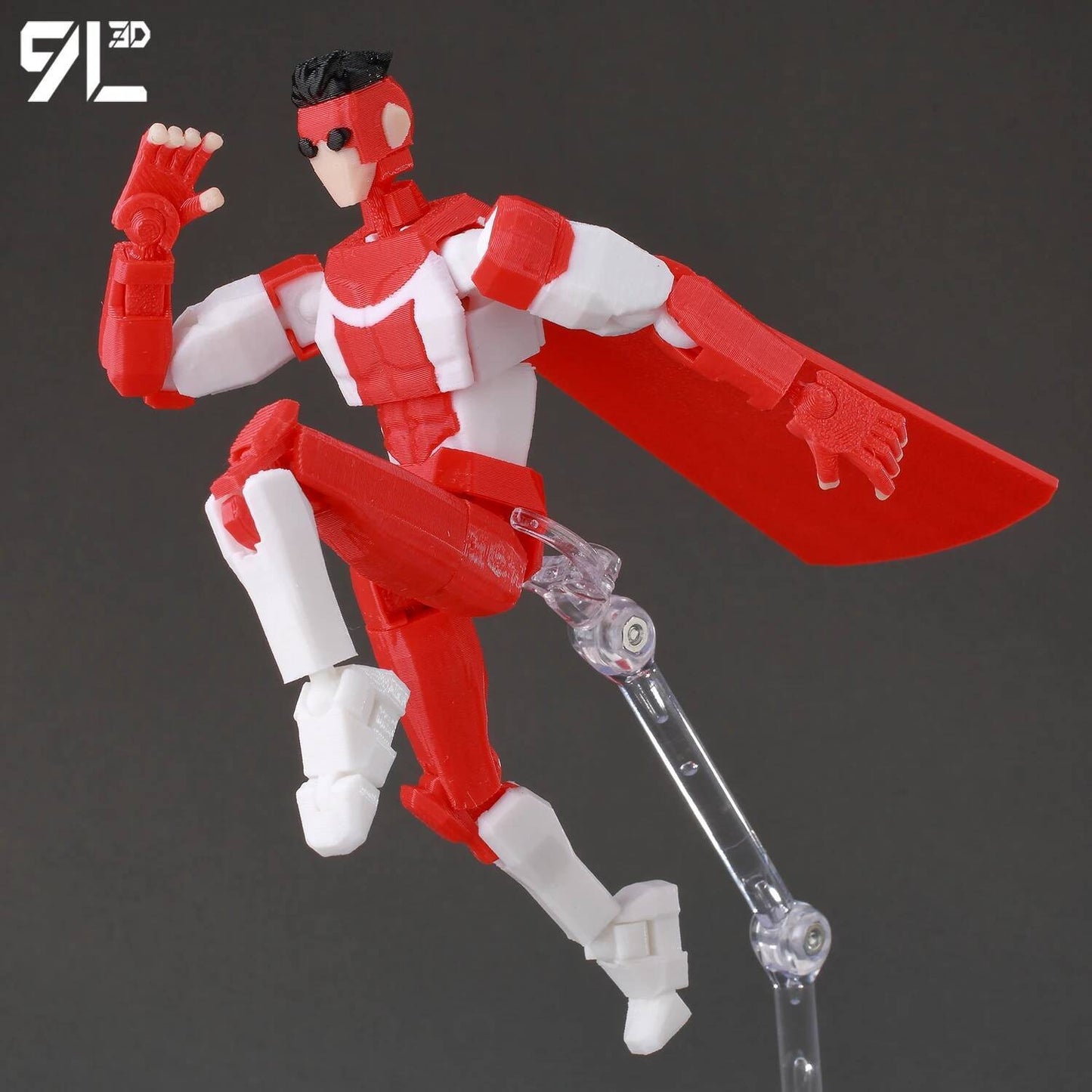9L3D Sortudo 13 Invencível Menino Conquistador? Boneco de Ação Omni Impresso em 3D Modelo de Anime Articulado Colecionável Brinquedo Presente Fã