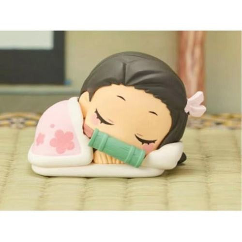 Bonecos Demon Slayer Tomioka Giyuu Agatsuma Zenitsu Kamado Tanjirou Kamado Nezuko Hashibira Inosuke Modelo de Boneca Dormindo Presente Infantil