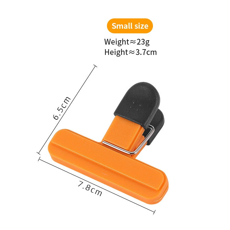 2pcs Portable Sealing Clips for Food Bags Plastic Kitchen Tool Keep Coffee/Bread/Chips/Snacks Fresh
