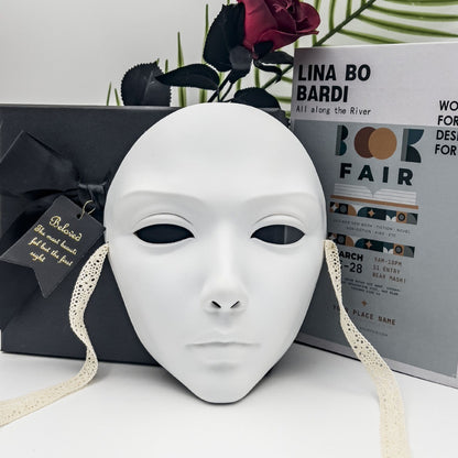 Black White Gold Mask DIY Graffiti Mask