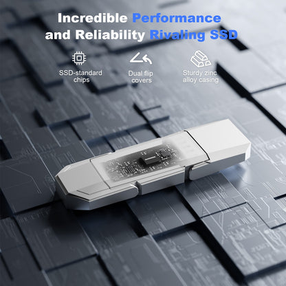 KOOTION U54 USB 3.2 Pen Drive de Estado Sólido 450MB/s Alta Velocidade Pendrive 512GB 256GB 128GB Flash Drive USB Tipo C OTG Memory Stick