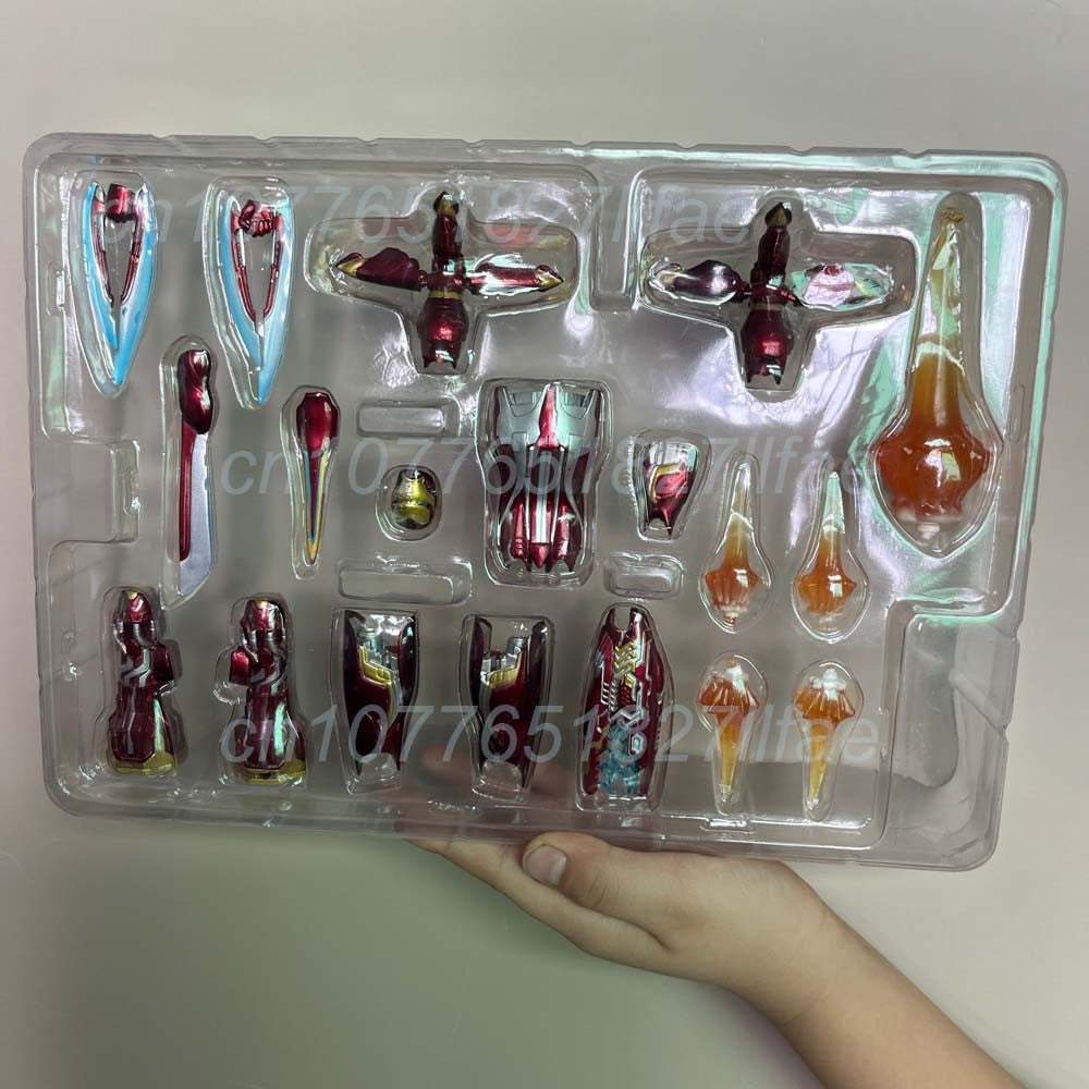 Iron Man Avengers MK85 Ironman MK50 Mark50 Nano Armor Luxury Set with Weapon Action Figure Model Toys Joint Movable Doll Gift ?