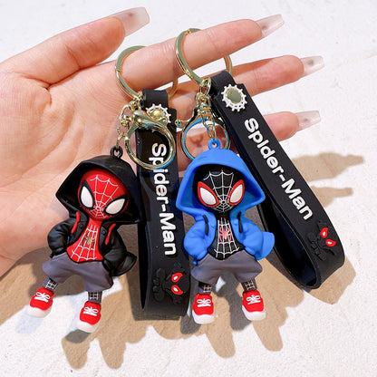Marvel Spider Man Boneco Fofo Widget Bonecos de Ação Vingadores Homem de Ferro Capitão América Chaveiro Bolsa Chaveiro Widget Presentes de Aniversário