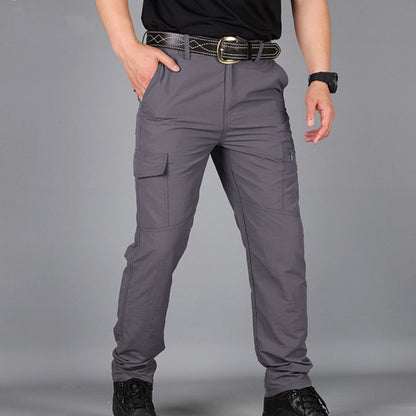 Male Cargo Pants Men Army Military Tactical Pants Streetwear Jogger Trekking Hiking Mountain Work Tourism Trousers Slim Fit