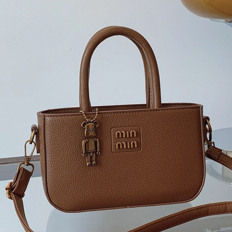 2025 New Trendy Women's Small Square Bag Minimalist Luxury Shoulder Bag for Mobile Phone Girl Fashion Crossbody Pouch Purse