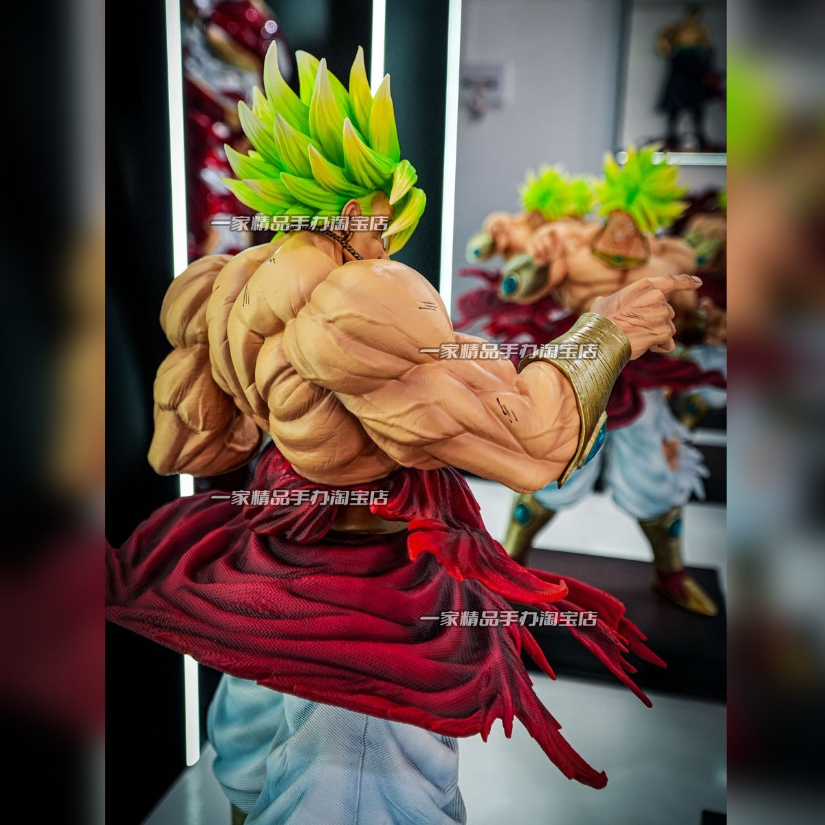 50CM Dragon Ball Breaking Circle Broly Figure Estátua JT Irmão Super Saiyajin GK Modelo de Estátua Ornamento Presente para Menino