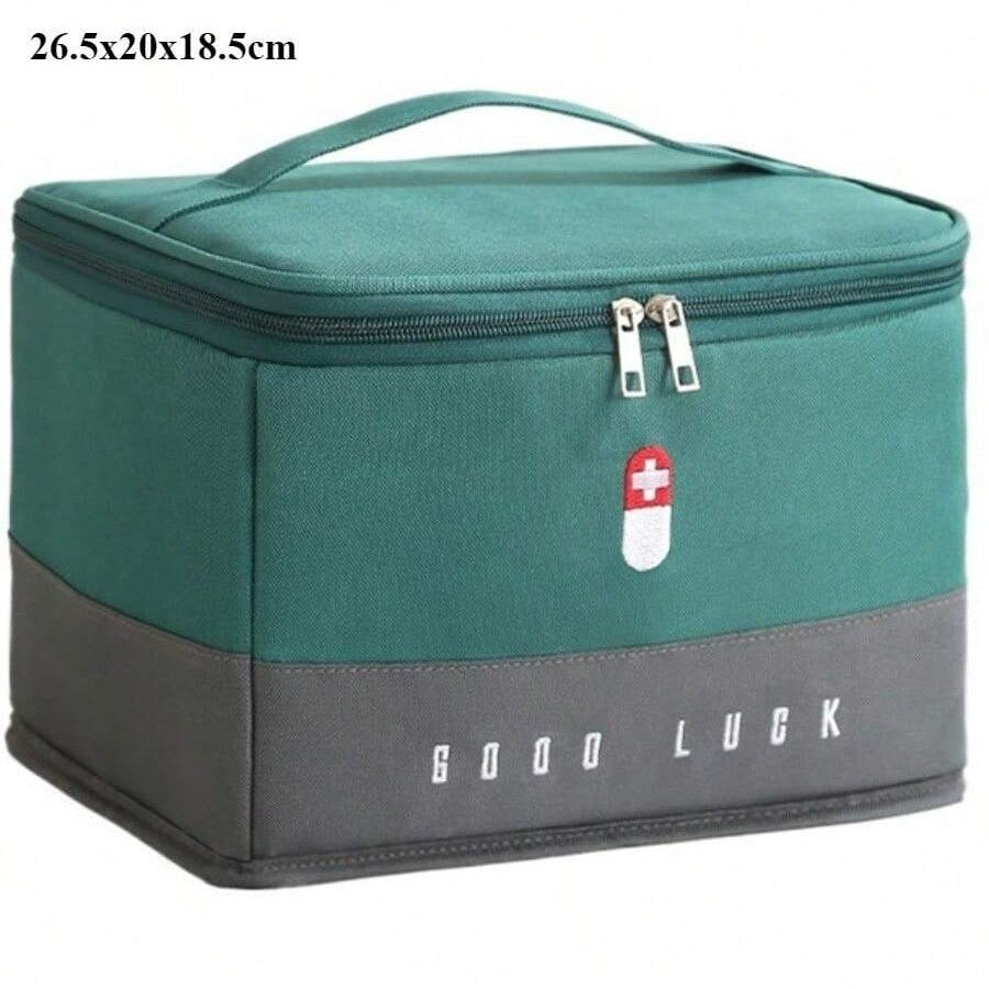 Medical Bag Portable Travel First Aid Kit Waterproof Large Capacity Medicine Storage Organizer Emergency Bag Camping