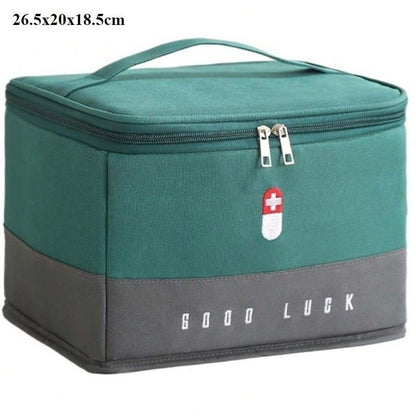 Medical Bag Portable Travel First Aid Kit Waterproof Large Capacity Medicine Storage Organizer Emergency Bag Camping