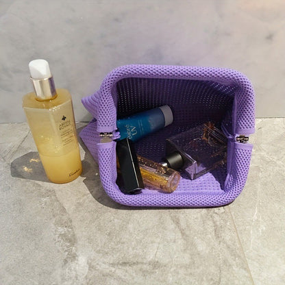 Storage Bag Polyester Summer Beach Clutch Bag Soft Elastic Small Crochet Handbag Breathable Large Capacity Purse Party ?????