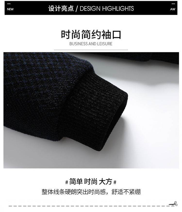 2024 New style Men's Woolen Coat Winter Classic Casual Overcoat Mens high quality Thicken trench coat men full size M-4XL