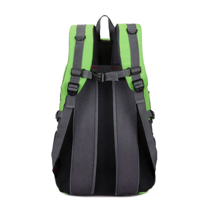Mochila Grande Impermeável 40L para Camping Trilha Caminhada Viagem ao Ar Livre Durável Nylon