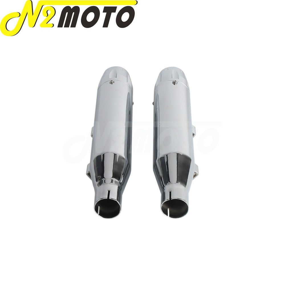 Chrome Exhaust System Motorcycle Muffler Exhaust Pipe For Harley Sportster Superlow XL1200T XL883L Iron XL883N 72 48 XL1200 V X