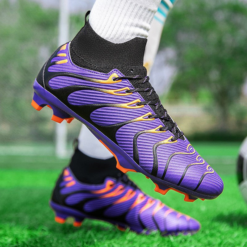 Men's Football Boots TF/FG Adults Soccer Shoes Professional High Quality Soccer Cleats Teenager Anti-slip Outdoor Sports Sneaker