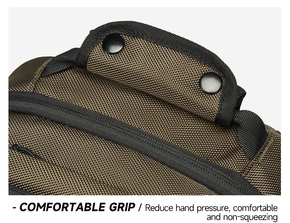 Simple Style Waterproof Large Capacity Men Travel Backpack Black Brown Outdoors Knapsack 16 Inch Laptop Teenagers School Bag