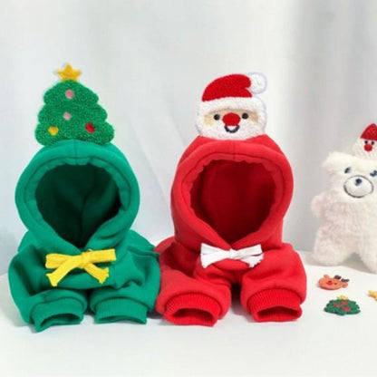 Roupa de Natal para Cães Pequenos e Médios, Roupa de Cachorro, Casaco de Gatinho, Fantasia de Chihuahua, Roupas de Ano Novo para Pets