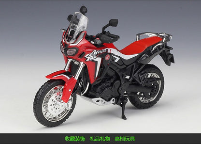 Maisto 1:18 Honda Africa Twin Dct Modelo de Liga de Motocicleta Simulada