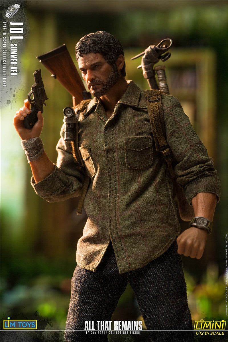 Novo Relançamento Limtoys The Last Survivor Of The Apocalypse 1/12 Joel Ellie 6 Polegadas Action Figure Colecionável Modelo Kit Garagem