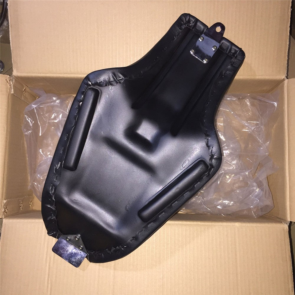 Assento de Couro Sintético (PU) de Motocicleta para Piloto e Garupa Dianteiro Traseiro para Harley Sportster XL Iron 883 1200 48 Forty-Eight 2004-2015 16