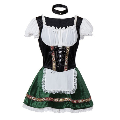 Halloween Party Costumes Makeup Dance Cosplay Clothing Stage Performance Costume Beer Girl Dresses