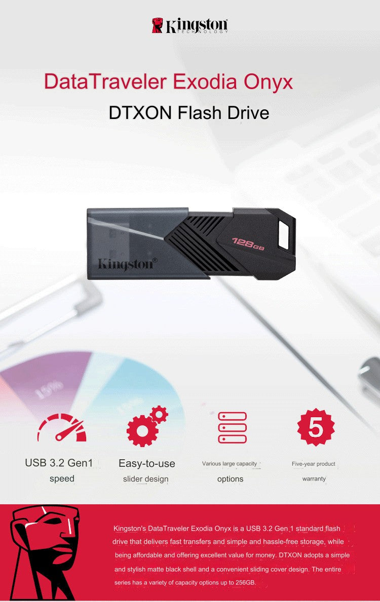 Kingston Pen Drives USB Flash Drive 64g Memory Stick 3.2 128g Compacto Durável Pendrive CLE USB 3.2 Flash Disk Mini Chave Usb 256GB
