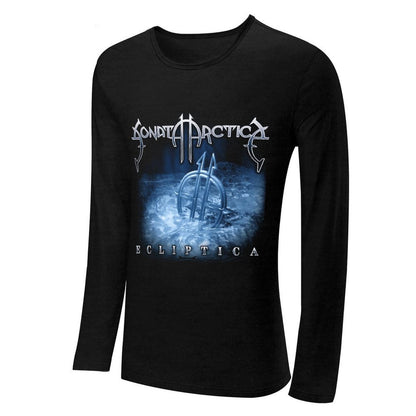 SONATA ARCTICA Long T-Shirt man clothes black t shirt sports fan t-shirts Tee shirt mens plain t shirts