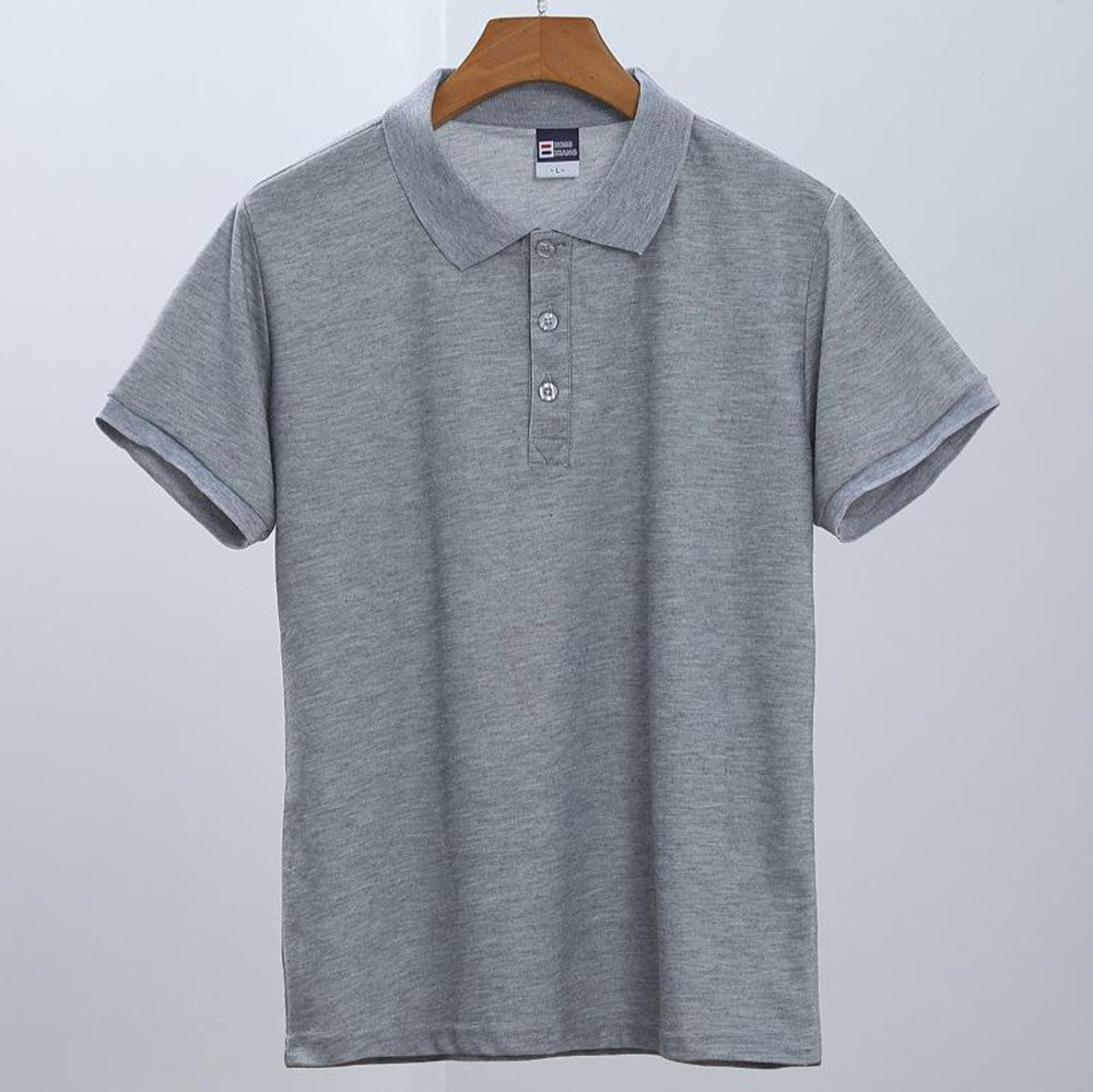 Blank White Men Polo T Shirt Short Sleeve Casual Collar Shirts Plain Black Tshirt Summer Clothes For Men Camisas Polos De Hombre