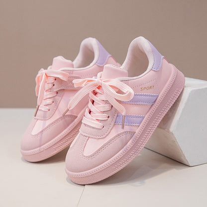 Children Tennis Shoes 2025 New Simple Kids Sneakers for Girls Patchwork Non-slip Boys Causal School Running Sneakers Non-slip