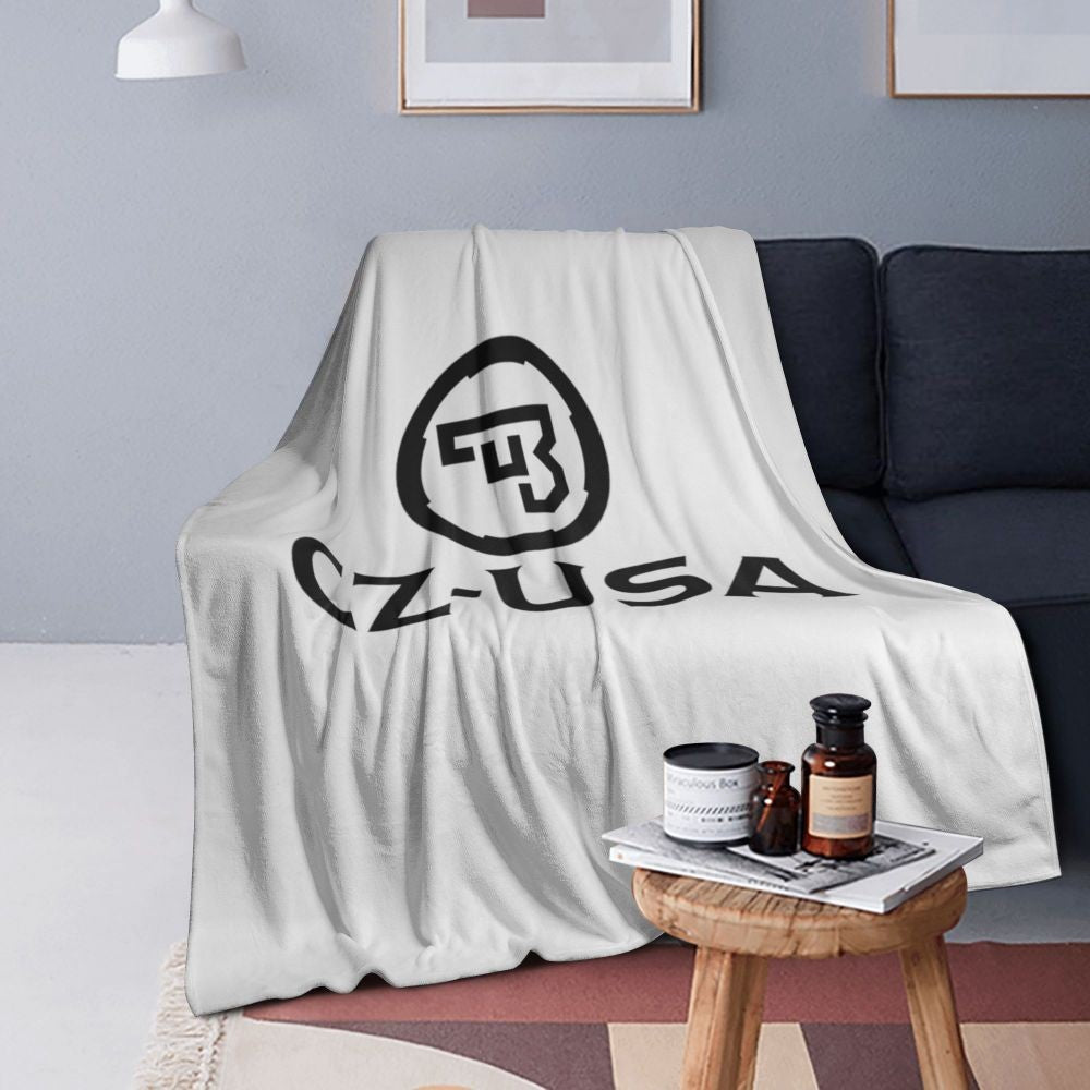 Ceska Zbrojovka CZ Blankets Flannel Sofa Throw Blanket Portable for Couch Bedding Outdoor Throws Bedspread Quilt