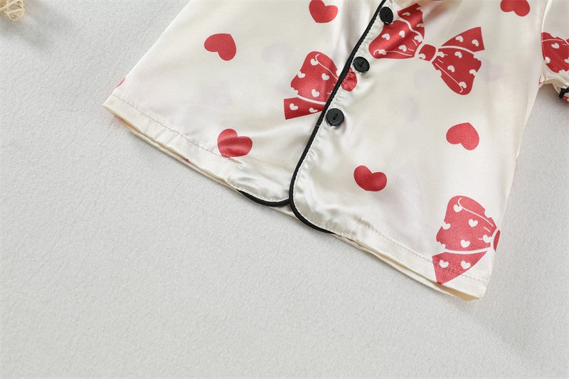 New Summer Baby Girls Clothes Suit Children Sleepwear Shirt Shorts 2Pcs/Sets Infant Pajamas Kids Clothing Toddler Casual Costume