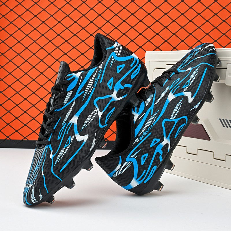 Unisex Youth Soccer Cleats Lightweight Football Shoes for Match Training Enhanced Grip Durable FG TF Comfortable Breathable