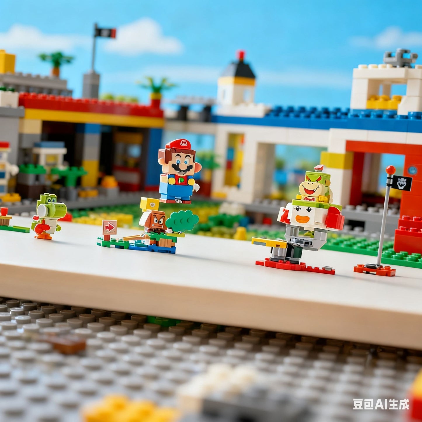 LEGO Peças de Montar Super Mario Série 71439 71441 Aventura com Mario Blocos de Montar Infantis Brinquedo de Presente