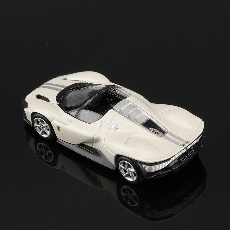 Bburago 1:64 Ferrari Daytona SP3 812 Competizione Carro Modelo Liga Miniatura Veículos Fundidos Brinquedo Coleção de Presente