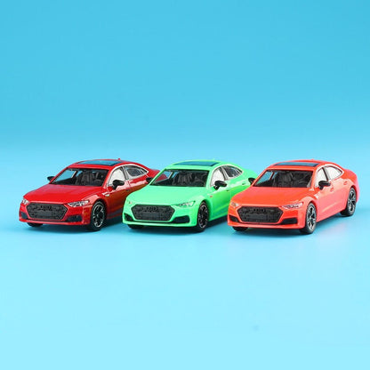 JKM 1:64 A7 2022 Alloy Car Diecasts & Toy Vehicles Car Model Miniature Scale Model Car For Children