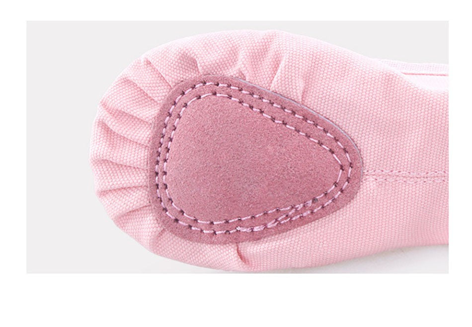 Girls Soft Bottom Non Slip Ballet Dance Shoes with Elastic Straps Perfect for Kids Yoga Dance Classes and Fitness Activities