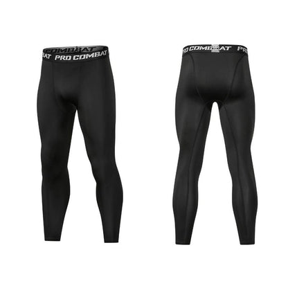 New Compression Running Sets Men Quick Dry Long Sleeve Shirt Basketball Fitness Gym Legging Male Workout Muscle Top Tracksuit