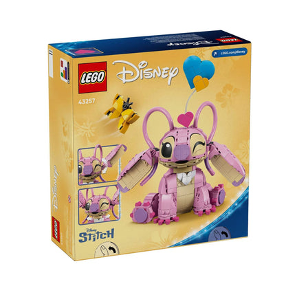 Lego Disney Série 43257 Stitch Lilo e Stitch Angel Girl Brinquedo de Blocos de Montar