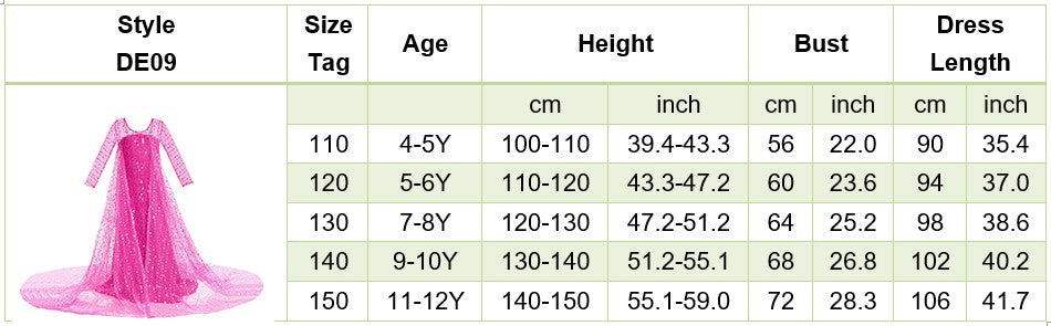 Halloween Festival Celebrations Elsa Multiple Styles and Occasions Cosplay Dress Sequin Decoration Elegant Charming Evening Gown