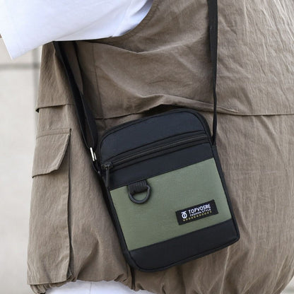 New Oxford Cloth Men Shoulder Bag Waterproof Large Capacity Crossbody Bag Comfortable Portable Messenger Bag Outdoor