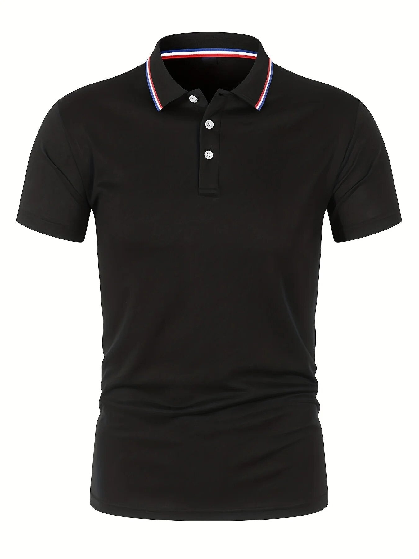 2025 Hot Sale Men's Summer Casual Breathable Comfortable Polo Shirt Men's Solid Color High Quality Short Sleeve T-Shirt