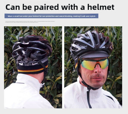 Classic Retro Red Blue Green Polyester Cycling Caps Summer Breathable Sports Quick Dry Bicycle Hat Men and Women