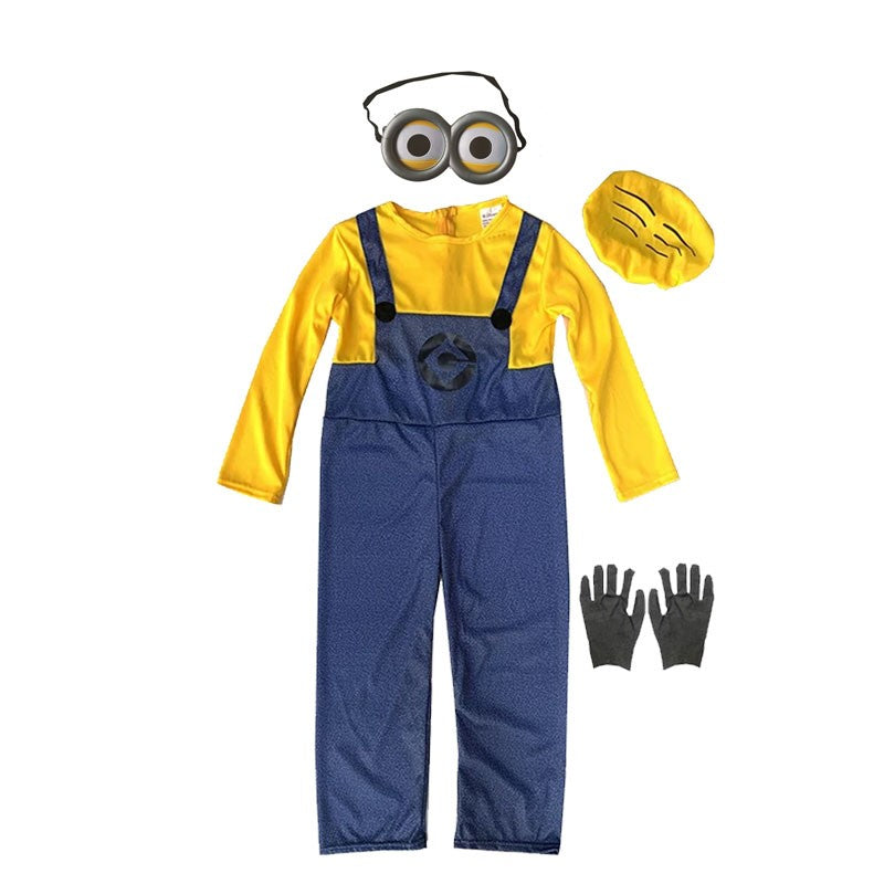 Anime Movie Character Jumpsuit Dress Cosplay Costume Kids Children Men Women Halloween Costume ?