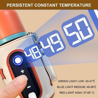 J15U Convenient USB Baby Bottle Warmer Case Travel Friendly USB Baby Bottle Heating
