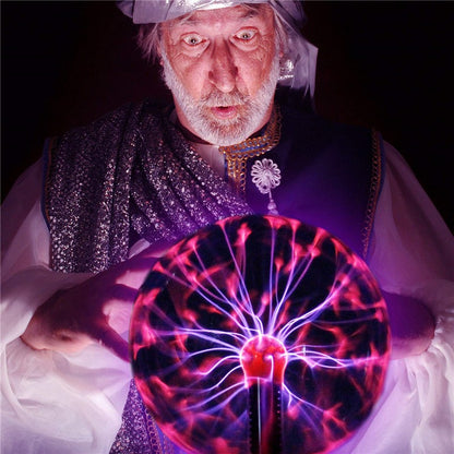3/4/5/6/8 inch Novelty Magic Plasma Touch Sensitive Lamp Child Holiday Gift Indoor Desktop Decoration Glass Ball Night Lights