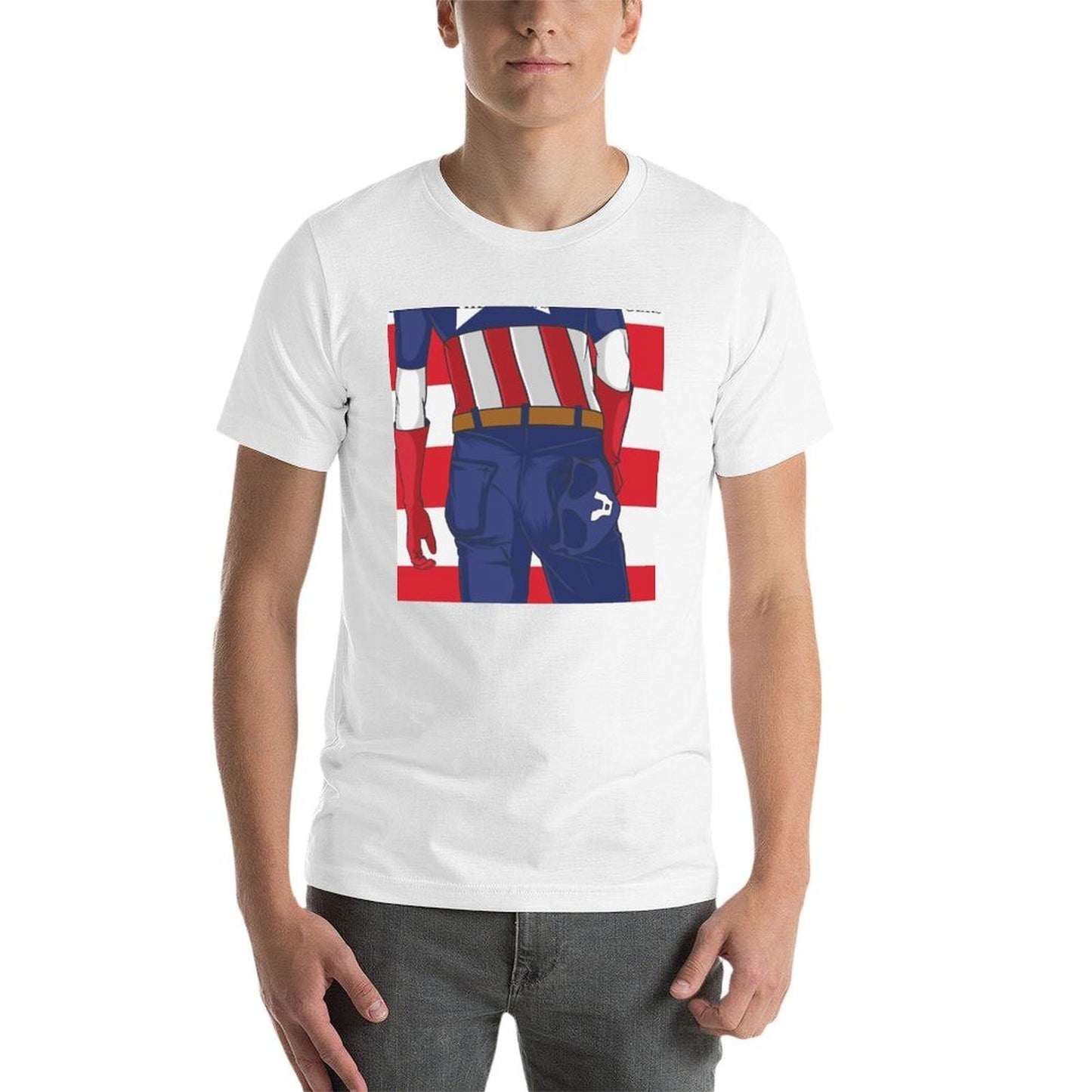 Born in the U.S.A T-Shirt t shirts for man cotton funny t shirt man plain T-Shirt